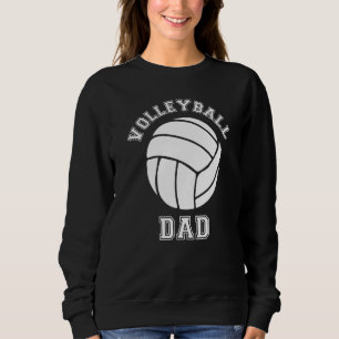 Retro Athletic Volleyball Team Sport Net Spike 20 Sweatshirt