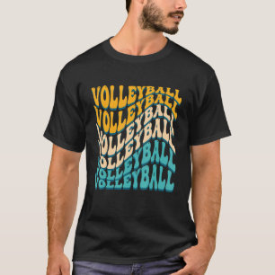 Retro Athletic Volleyball Team Sport Net Spike 31 T-Shirt