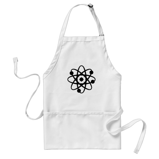 Retro Atom Symbol Standard Apron (Front)