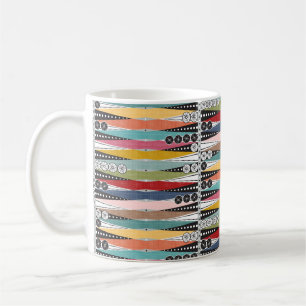 Retro Atomic Age Backgammon  Coffee Mug