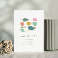 Retro Atomic Age Mid Century Modern Chic Wedding