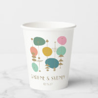 Retro Atomic Age Mid Century Modern Custom Wedding