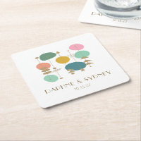 Retro Atomic Age Mid Century Modern Custom Wedding