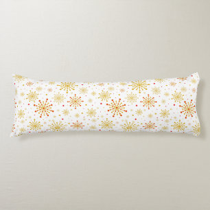 Retro Atomic Mid-Century Modern Pattern Body Cushion