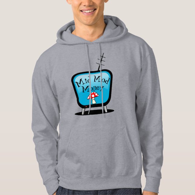 Retro Atomic TV Hoodie (Front)