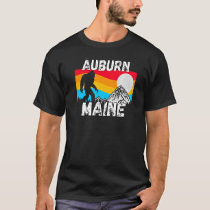 Retro Auburn ME Maine City Apparel Souvenir 1 T-Shirt