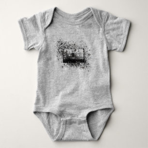 Retro Audio Cassette Baby Bodysuit