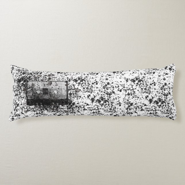 Retro Audio Cassette Body Cushion (Front)