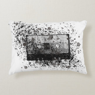 Retro Audio Cassette Decorative Cushion
