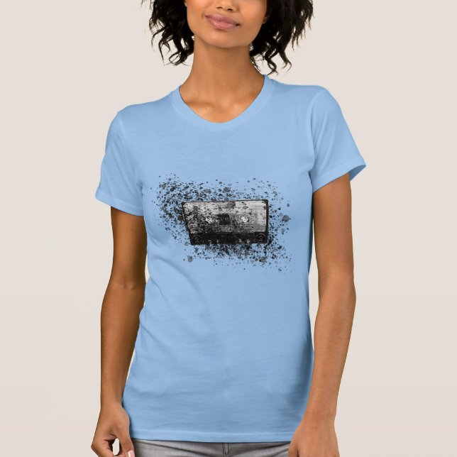 Retro Audio Cassette T-Shirt (Front)