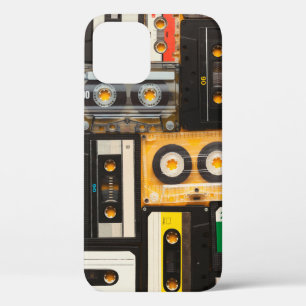 Retro audio cassette tape iPhone 12 case