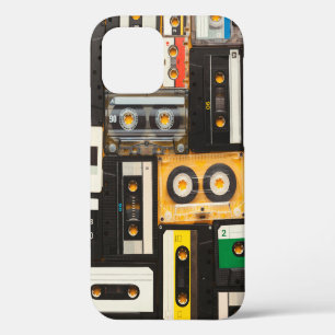 Retro audio cassette tape iPhone 12 case