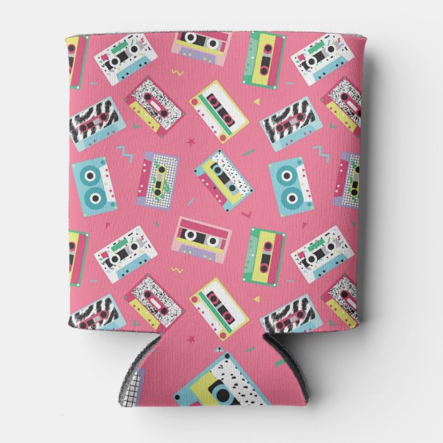 Retro Audio Tapes: 80s Style. Can Cooler (Front)