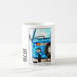 Retro automobile coffee mug
