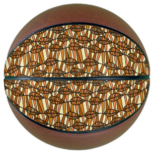 Retro Autumn Basketball