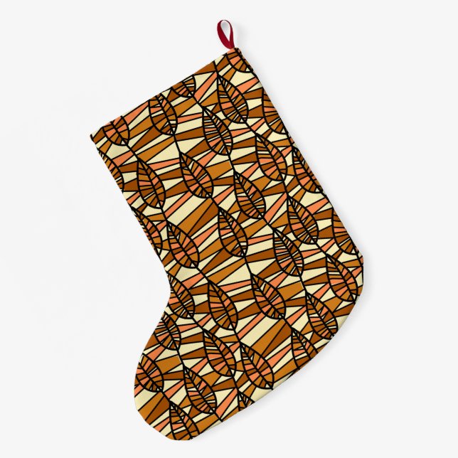 Retro Autumn Stockings (Back (Hanging))