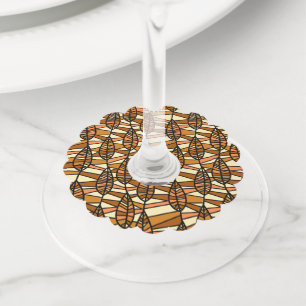 Retro Autumn Wine Tags