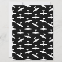 Retro Aviation Themed Aeroplanes Print Plane Desig