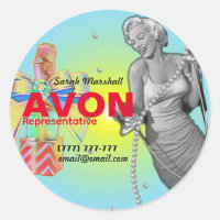 Retro Avon Representative