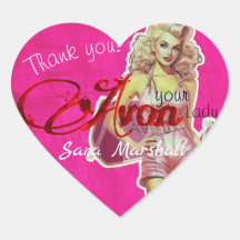 Retro Avon Thank You 