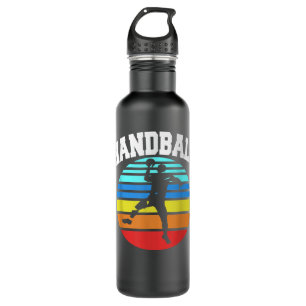 Retro Awesome HANDBALL Designs For Handball Player 710 Ml Water Bottle