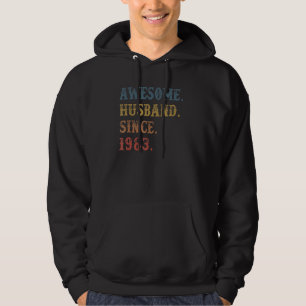 Retro Awesome Husband Since 1983  39 Wedding Anive Hoodie