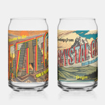 Retro Aztec Empire and Crystal City