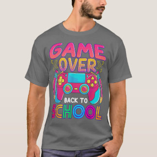 Retro Back To School Boys Girls Gaming Video Gamer T-Shirt