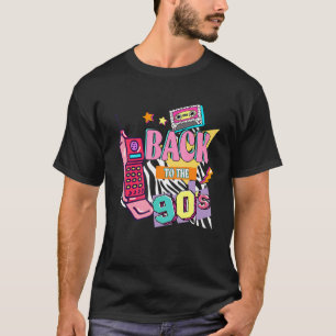 Retro Back To The 90s Women 90s Vibe Vintage Party T-Shirt