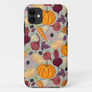 Retro background from fresh vegetables Case-Mate iPhone case