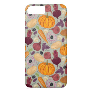 Retro background from fresh vegetables Case-Mate iPhone case