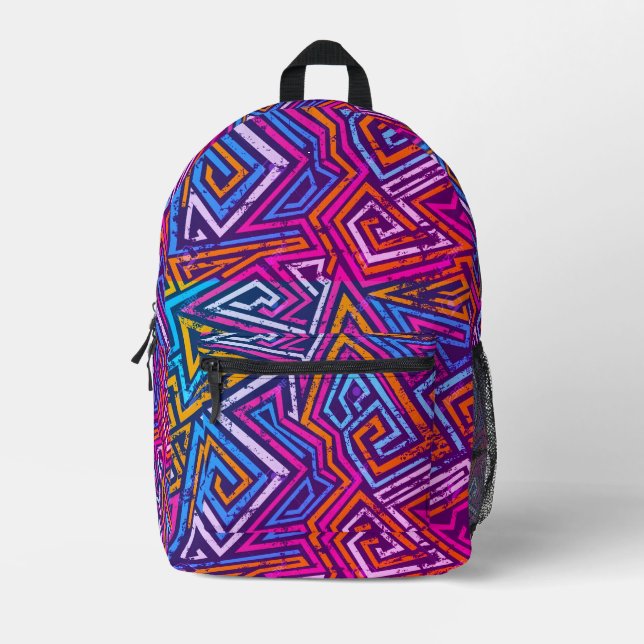Retro Backpack - Vintage 80s Backpack (Front)