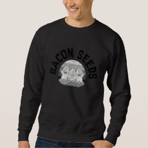 Retro Bacon Seeds, Boys Girls Farmer, Hog Lover, C Sweatshirt
