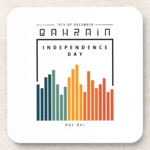 Retro bahrain coaster