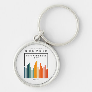 Retro bahrain  key ring
