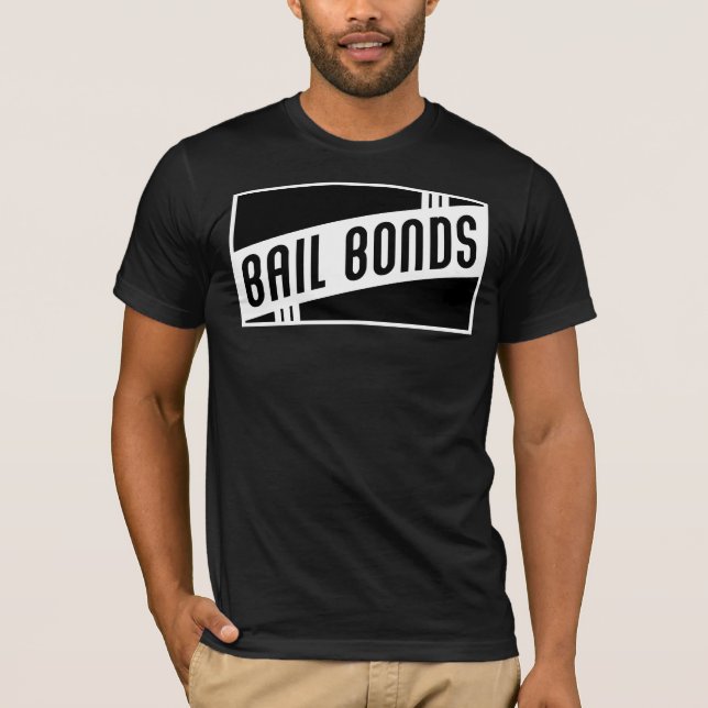 retro bail bonds T-Shirt (Front)