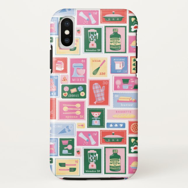 Retro Bakery Phone Case (Back)