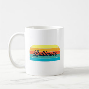 Retro Baltimore Coffee Mug