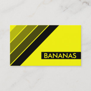 retro BANANAS Business Card