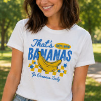 Retro Bananas Funny Quote