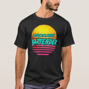 Retro Bartender Profession T-Shirt