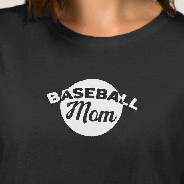 Retro Baseball Mum T-Shirt (Creator Uploaded)