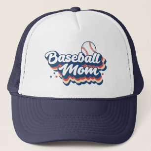 Retro Baseball Mum Trucker Hat