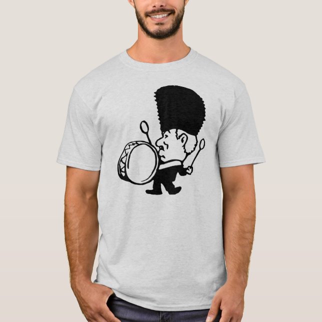 Retro Bass Drum T-Shirt (Front)