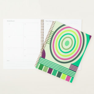 Retro Bauhaus Pattern Planner
