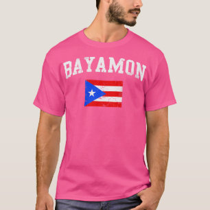 Retro Bayamon Puerto Rico Flag T-Shirt