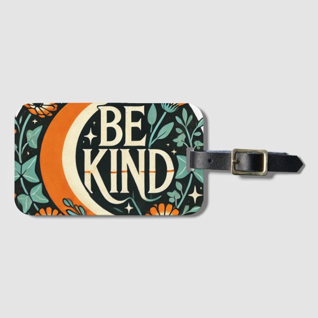 Retro Be Kind                                      Luggage Tag (Front Horizontal)