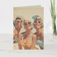 Retro Beach Pin-Up Vibes