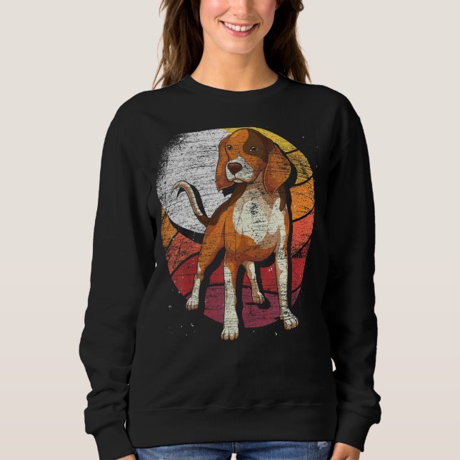 Retro Beagle 4 Sweatshirt (Front)