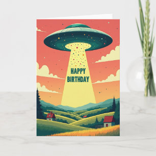 Retro Beam Celebration Card